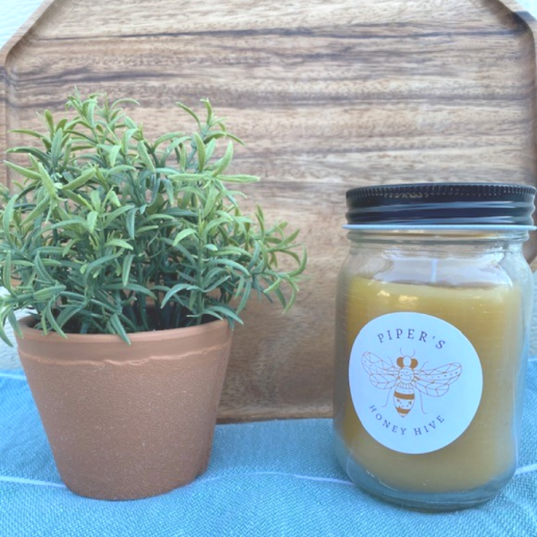 Pure Beeswax Candle - 12oz