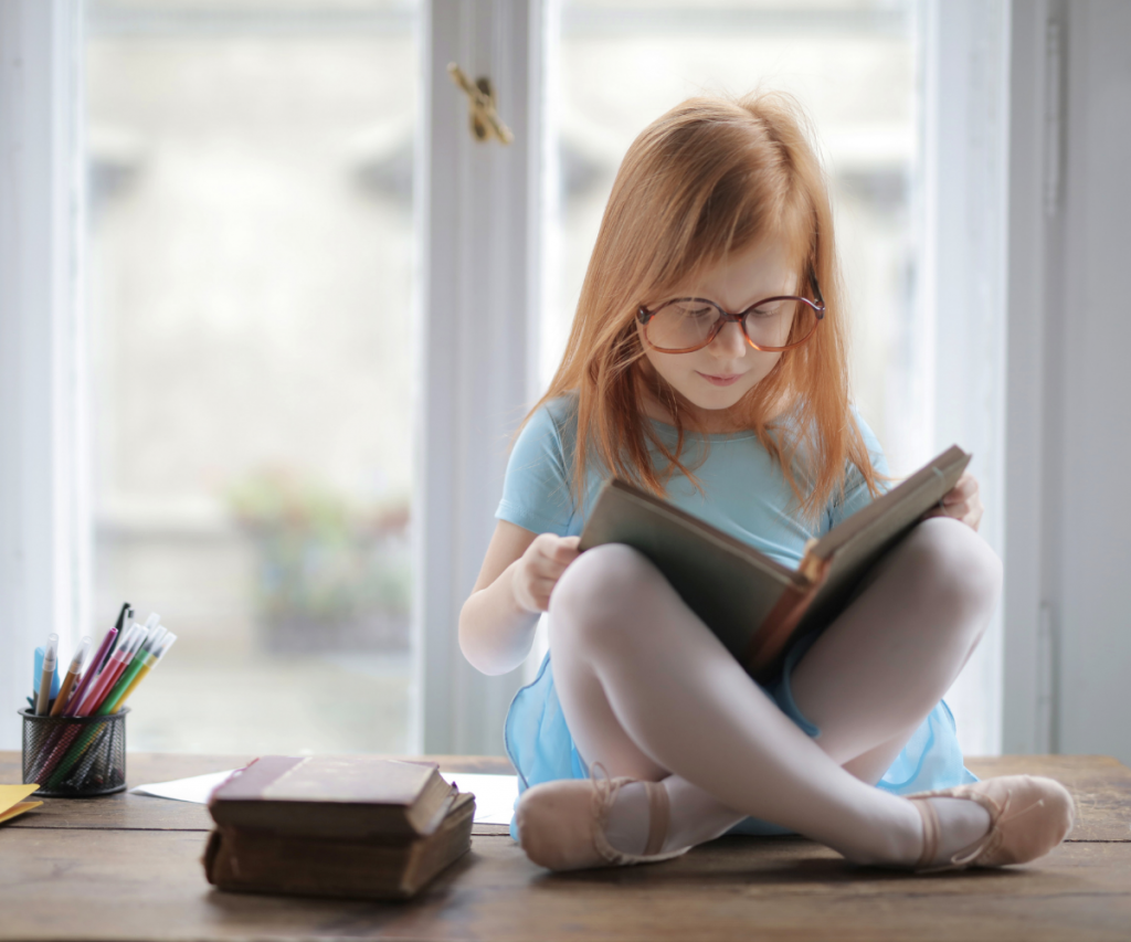 Girl Reading - Raising a Life-Long Reader